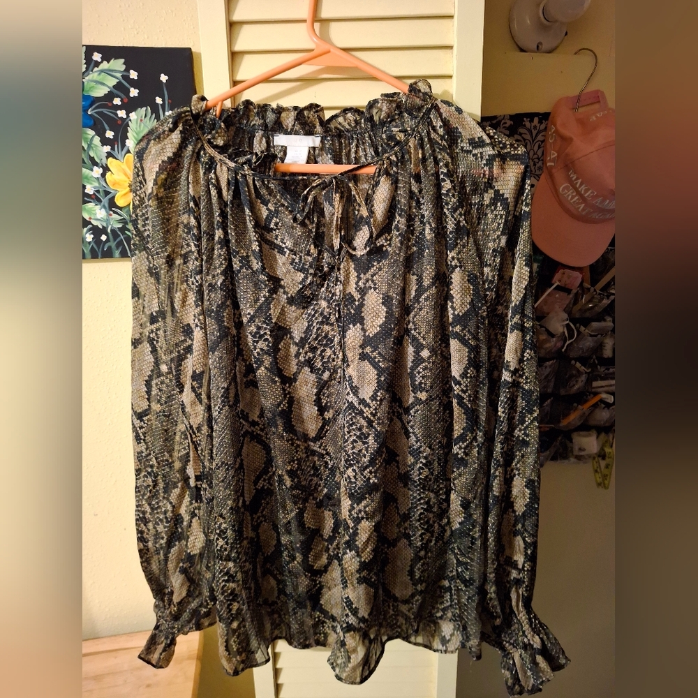 H&M Multicolor Patterned Blouse